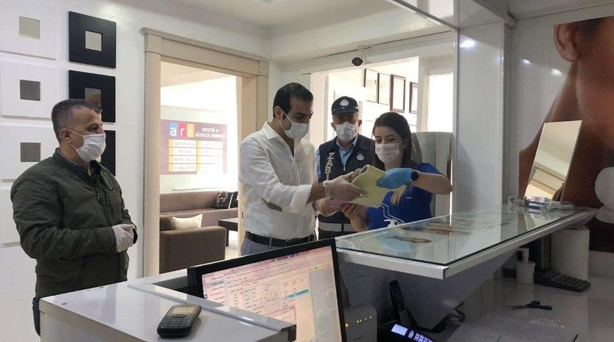 Hakkari&rsquo;de sosyal mesafe denetimi