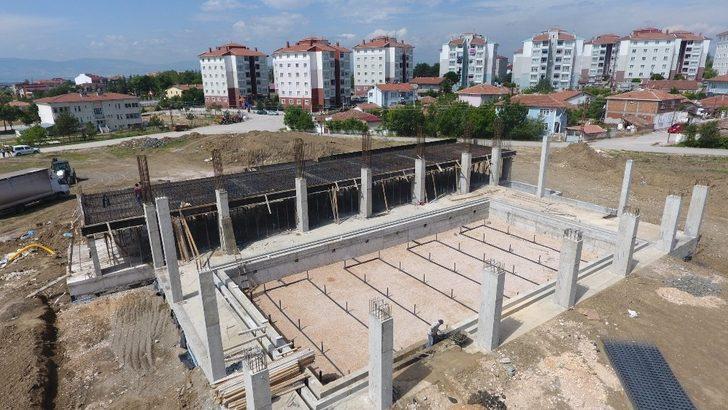 Havuz inşaatı hızla yükseliyor G1