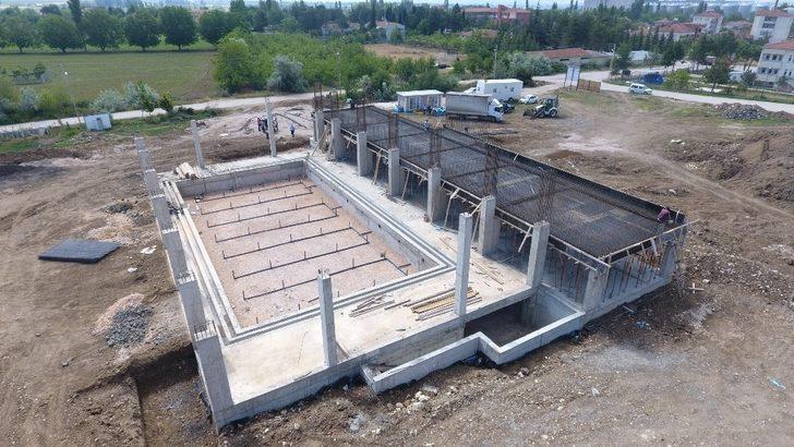 Havuz inşaatı hızla yükseliyor G4