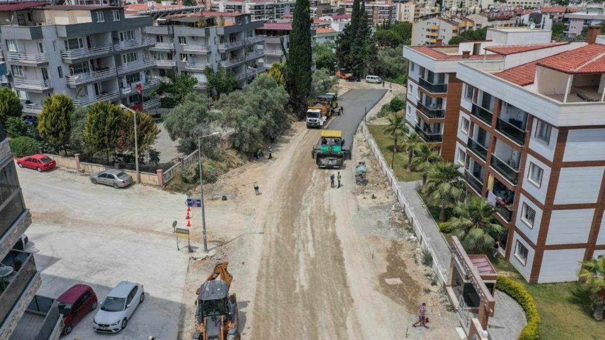 Kuşadası&rsquo;nda asfalt seferberliği başladı