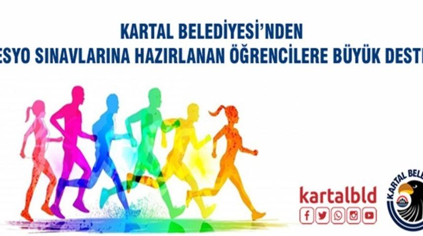Kartal Belediyesi&rsquo;nden BESYO sınavlarına hazırlanan &ouml;ğrencilere b&uuml;y&uuml;k destek