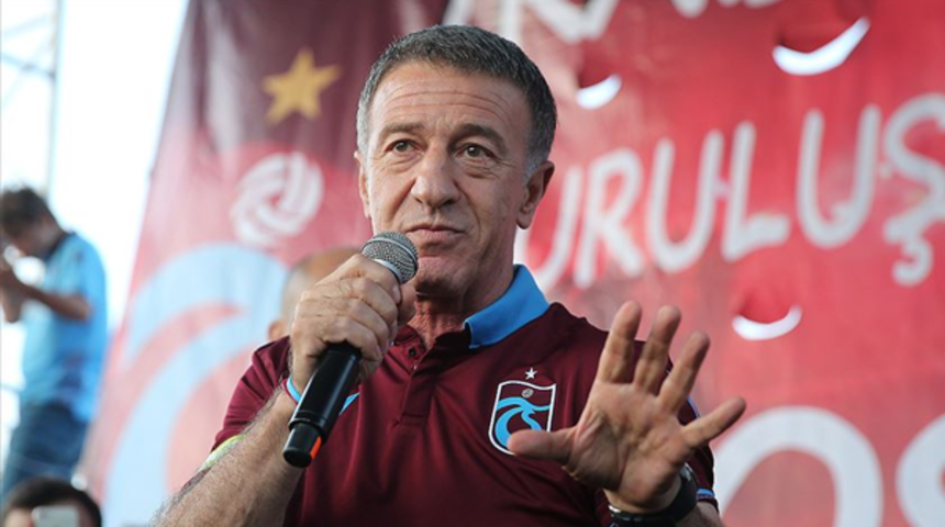 Trabzonspor Başkanı Ahmet Ağaoğlu ve Sosa açıklamalarda bulundu