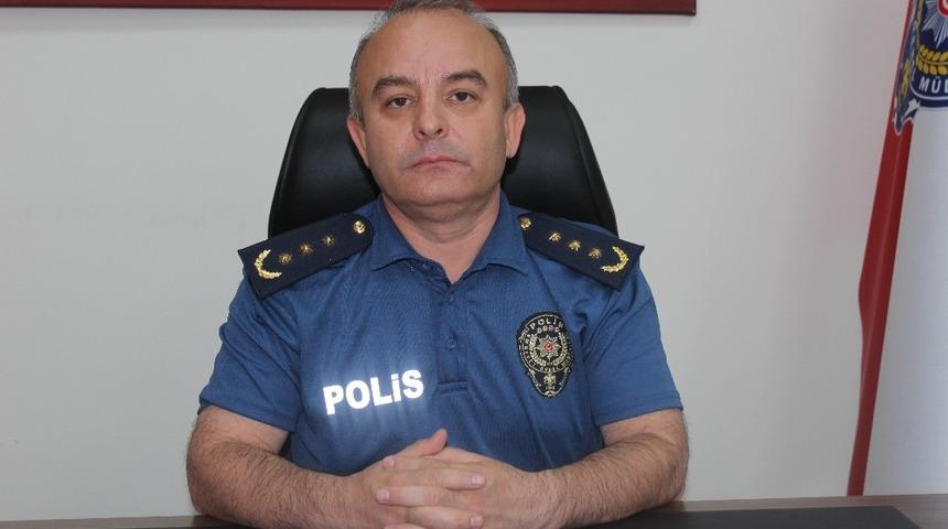 Menteşe İl&ccedil;e Emniyet M&uuml;d&uuml;r&uuml; İsa Sarı g&ouml;reve başladı