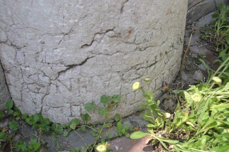 Bolu’da, istinat duvarı inşaatında kullanılan mezar taşı müzeye kaldırılacak G3