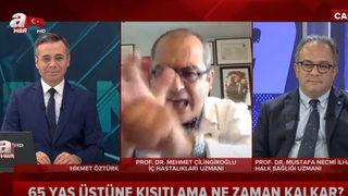 Prof. Dr. Mehmet Çilingiroğlu'ndan A Haber canlı yayınında olay hareket