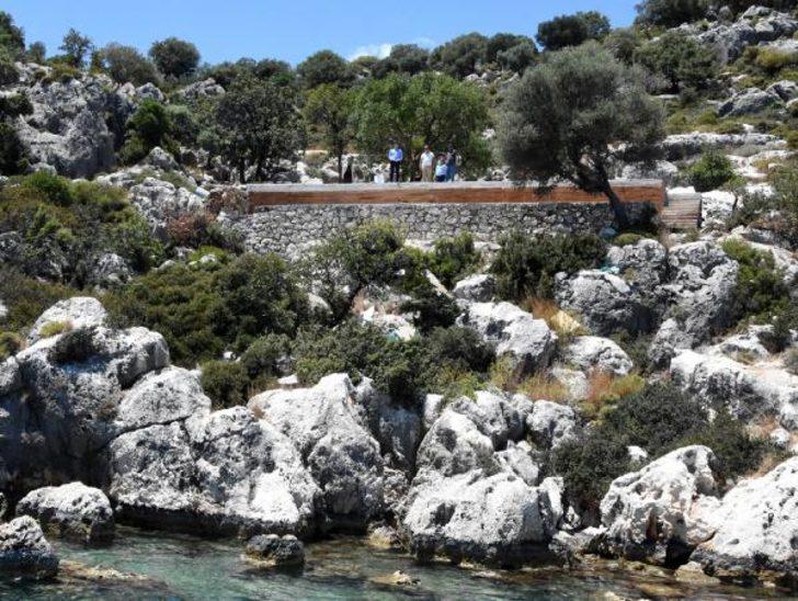 Cennet koydaki kaçak villa yıkıldı! 48 saatte yapmışlar G1