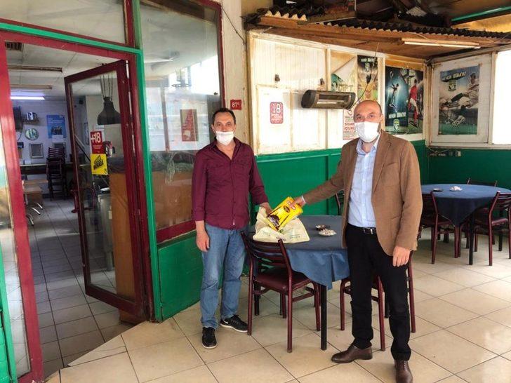 Kartal Belediyesinden kahvehanelere malzeme desteği G5