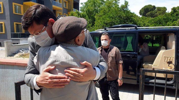 Şehit babasından aylar sonra oğluyla kavuşmasını sağlayan Başkan Özcan’a teşekkür G3