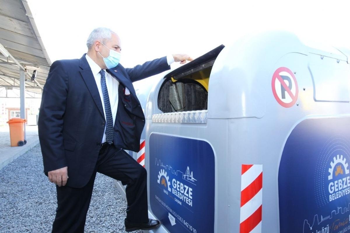 Gebze&rsquo;de temizlikte yeni uygulama