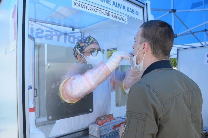 Bursa’da asker adaylarına korona virüs testi G3