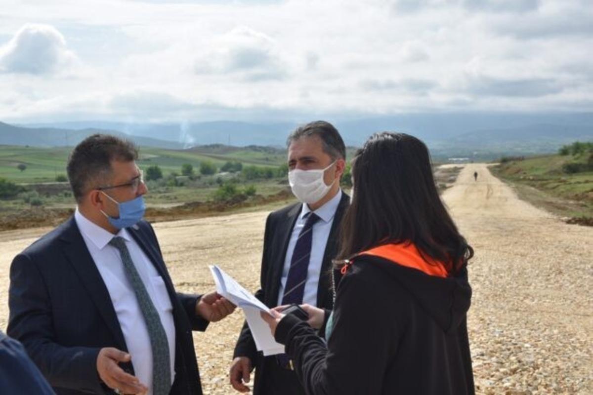 Kaymakam &Ccedil;enet ve Başkan &Ccedil;atal, OSB&rsquo;de incelemelerde bulundu