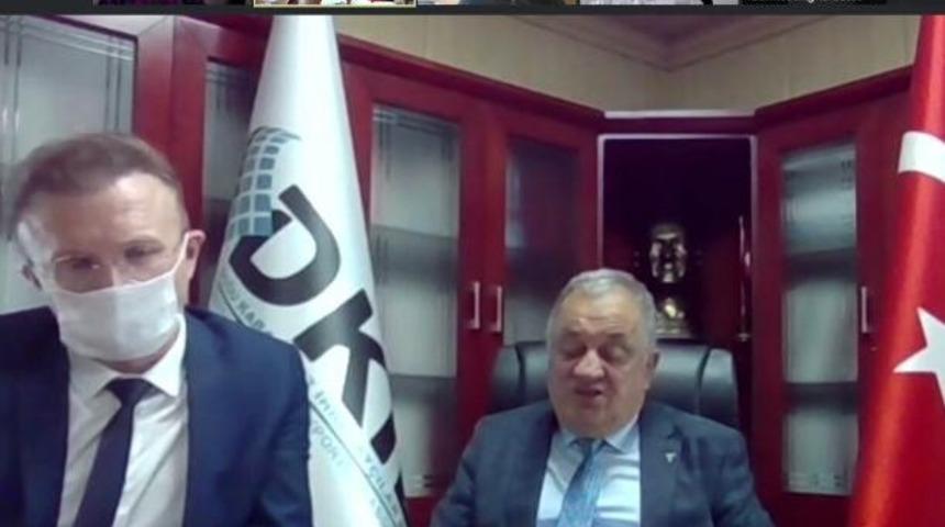 Korona vir&uuml;s salgını s&uuml;recinde ihracat&ccedil;ılar i&ccedil;in yaptıkları &ccedil;alışmaları anlattı