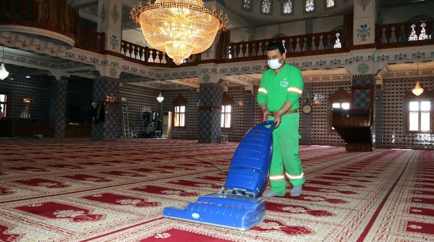 &Ccedil;ankaya  camileri &ldquo;yeni normale&rdquo; hazırlanıyor