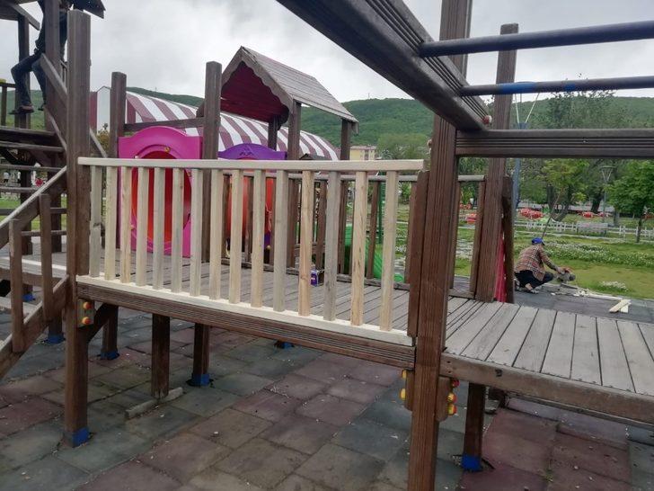 Tatvan’da parkların bakım ve tadilatı yapılıyor G2