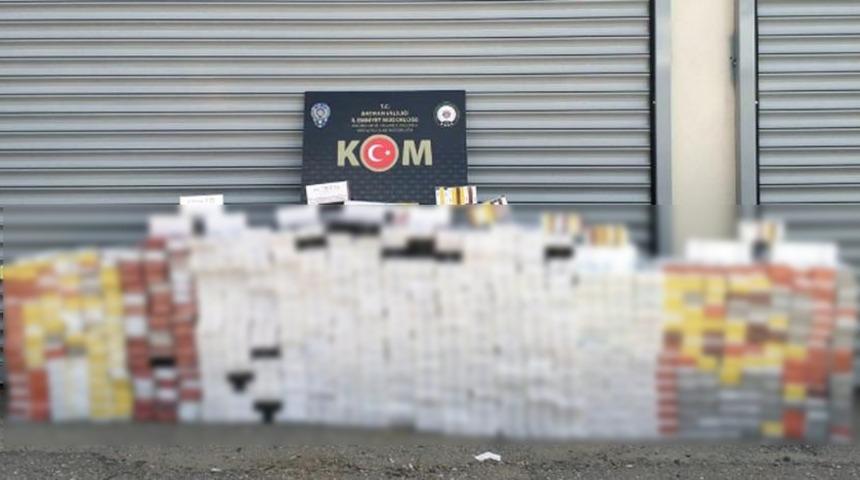 Batman&rsquo;da ka&ccedil;ak&ccedil;ılık operasyonu