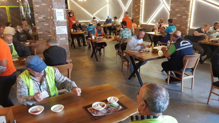 Bedava dönere yoğun ilgi! Duyan oraya koştu G3