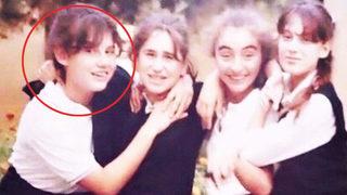 Deniz Seki takipçilerini lise yıllarına götürdü!