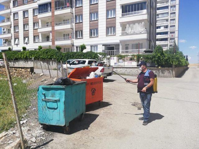 Siirt’te ilaçlama çalışmaları