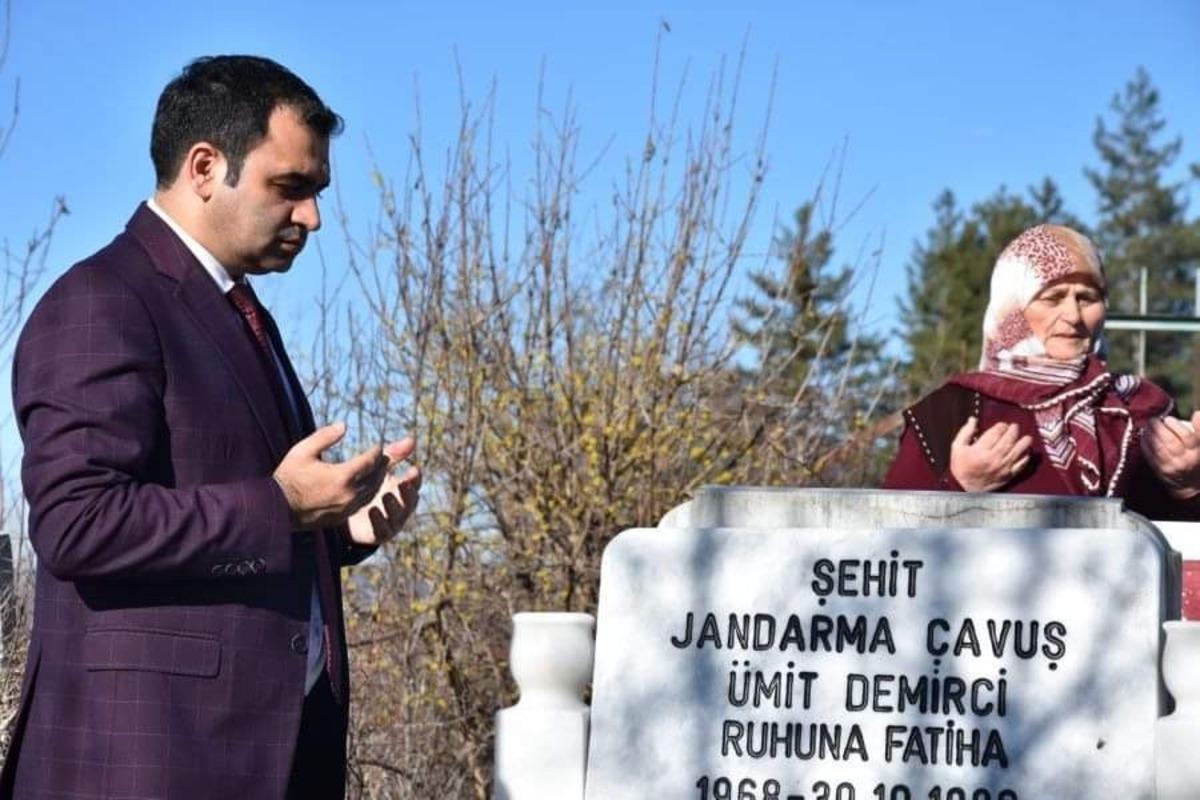 Daday Kaymakamlığı tarafından şehit annesine verilen s&ouml;zler tutuldu