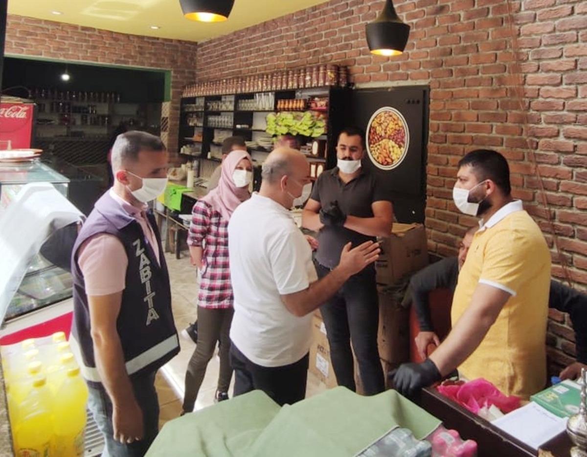 Silvan&rsquo;da kafe ve lokantalara normalleşme denetimi