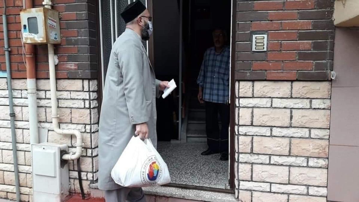 Boz&uuml;y&uuml;k İl&ccedil;e M&uuml;ft&uuml;l&uuml;ğ&uuml; personeli bin 66 aileye ulaştı