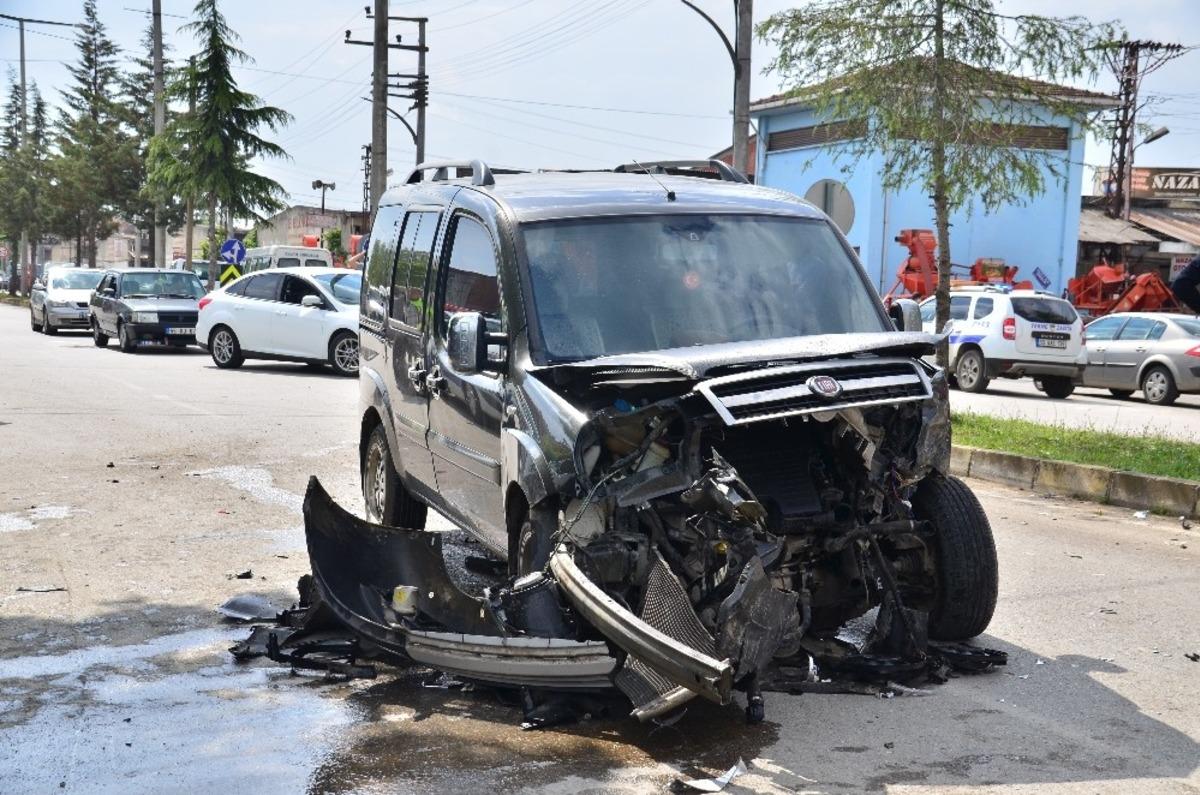 Samsun&rsquo;da sanayide kaza: 1 yaralı