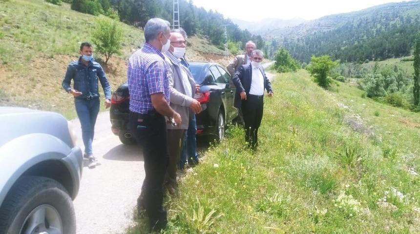 Kırsal mahallelerde yapılacak projeler yerinde incelendi