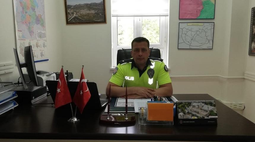 Derebucak İl&ccedil;e Emniyet Amiri Ramazan &Ccedil;akır g&ouml;reve başladı