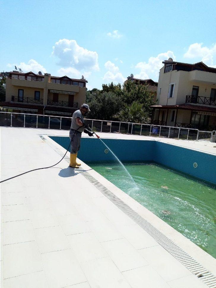 Burhaniye’de sivrisinekle mücadele sürüyor G1