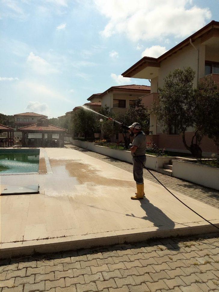 Burhaniye’de sivrisinekle mücadele sürüyor G2