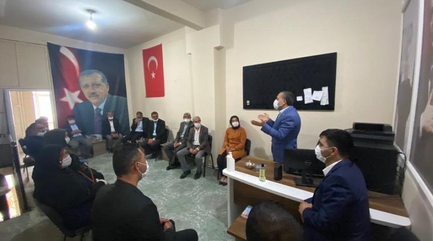 Milletvekili Arvas, normalleşme s&uuml;reciyle il&ccedil;e ziyaretlerine başladı