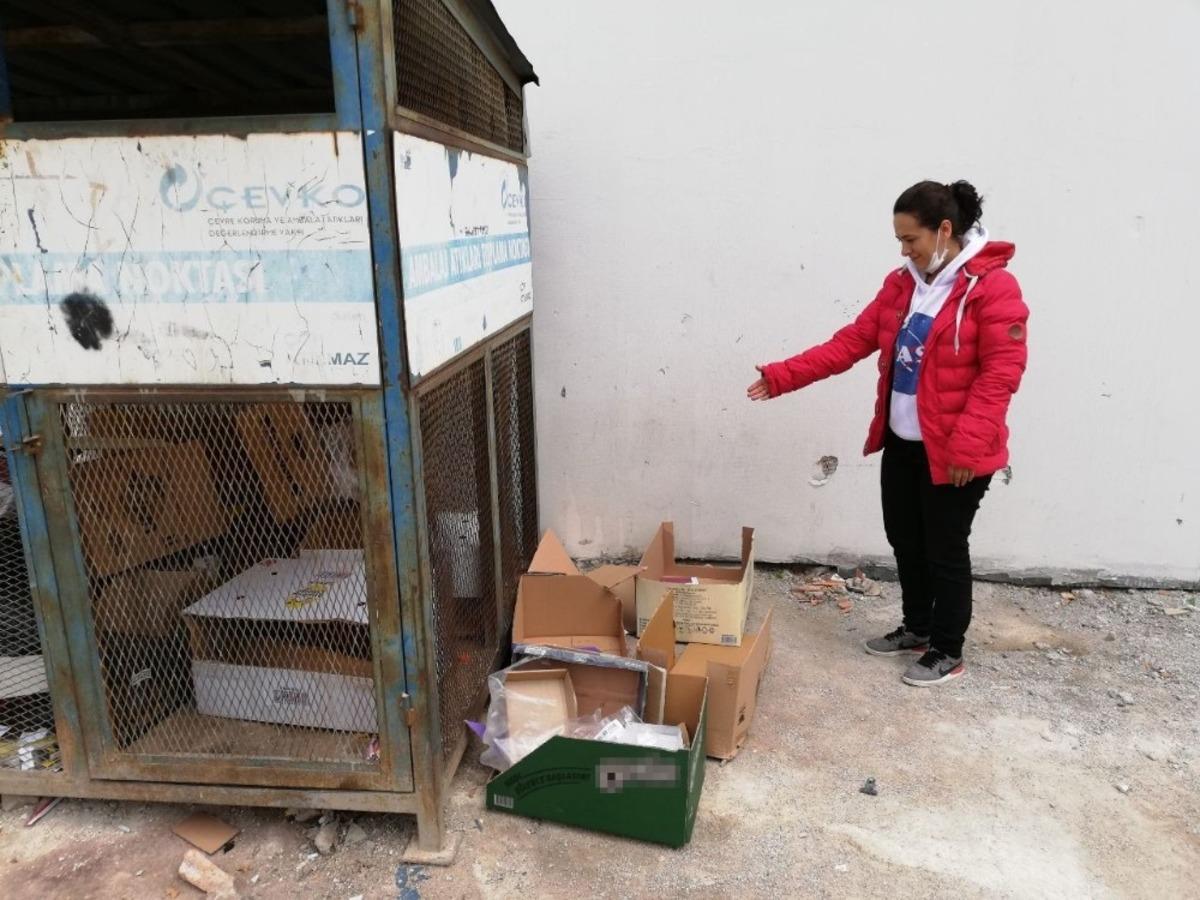 Geri d&ouml;n&uuml;ş&uuml;me bırakılan 3 g&uuml;nl&uuml;k bebek koruma altına alındı