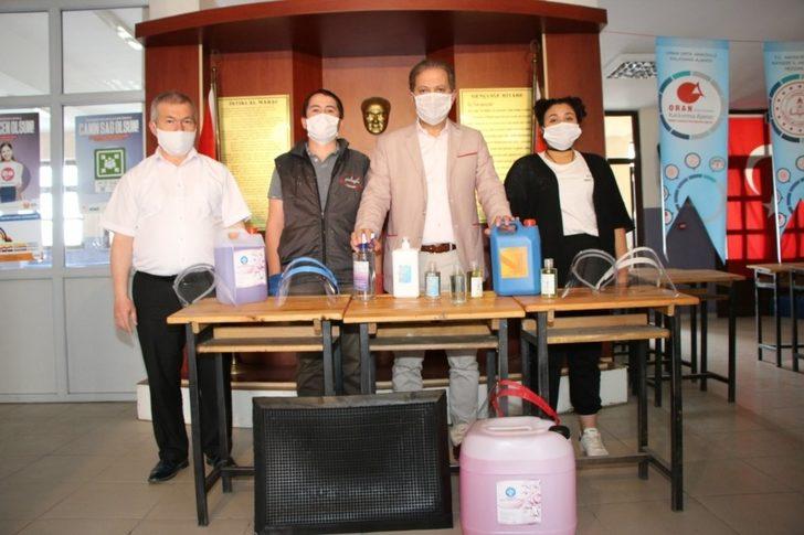 Liseliler 6 ilin dezenfektan ihtiyacını karşılıyor G2