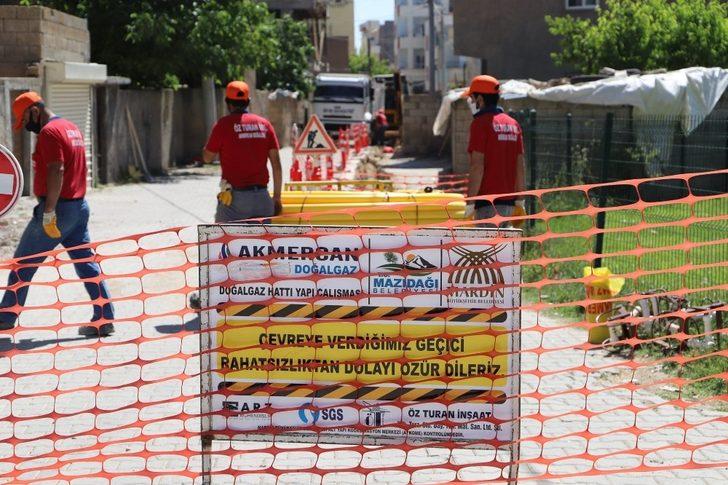 Mazıdağı’nda doğalgaz çalışmaları başladı G2