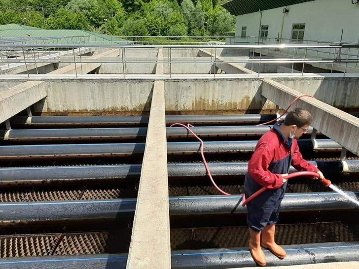 Sinop İçme Suyu Arıtma Tesisine bakım G2