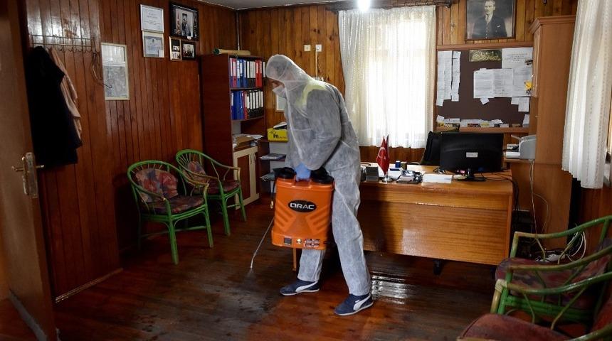 Muhtarlıklar ilaçlanıyor