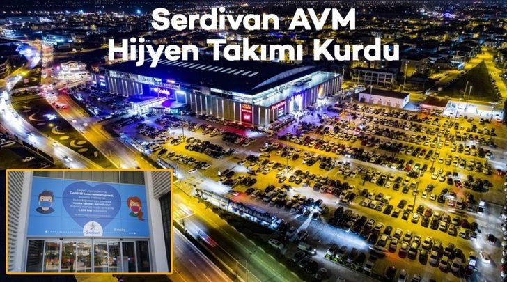 Serdivan AVM’de hijyen takımı kuruldu G1