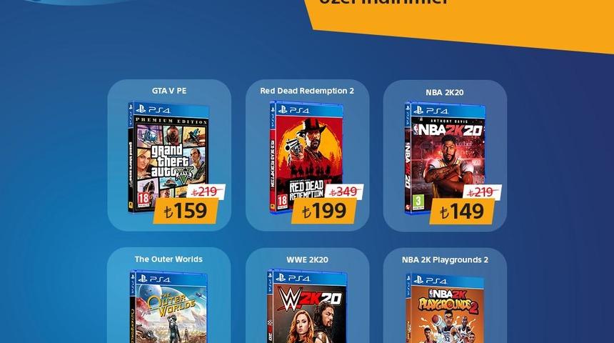 Sony, Take Two oyunlarında indirim kampanyası başlatıyor 