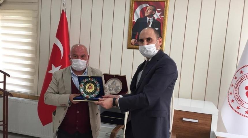 ASKF&rsquo;dan Gen&ccedil;lik ve Spor İl M&uuml;d&uuml;r&uuml; &Ouml;zdemir&rsquo;e ziyaret