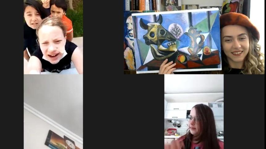 &rsquo;Bavulumda Sanat Var&rsquo; etkinliği online olarak devam ediyor