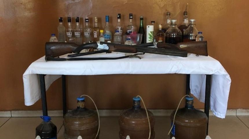 Susurluk&rsquo;ta 182 Litre ka&ccedil;ak i&ccedil;ki ele ge&ccedil;irildi