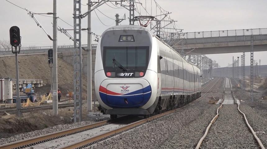 Ankara-Sivas YHT hattı yıl sonunda seferlere başlıyor