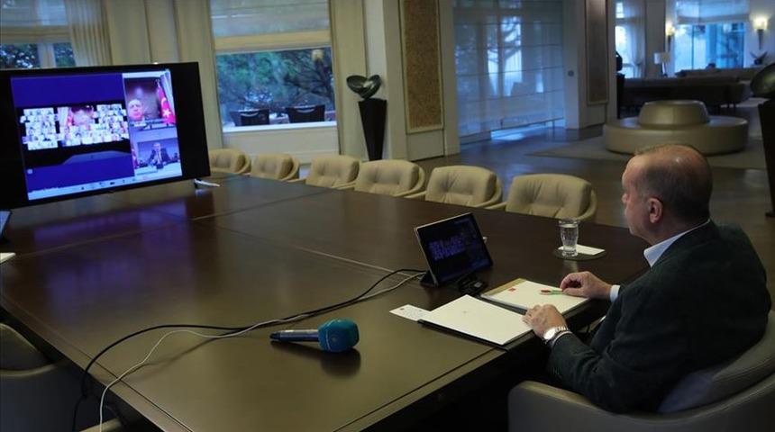 Cumhurbaşkanı Erdoğan birlik komutanlarına seslendi