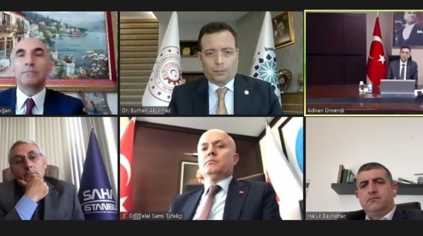 Yeni bir gelişme ekseni olarak savunma sanayi konulu panel video konferans y&ouml;ntemi ile yapıldı