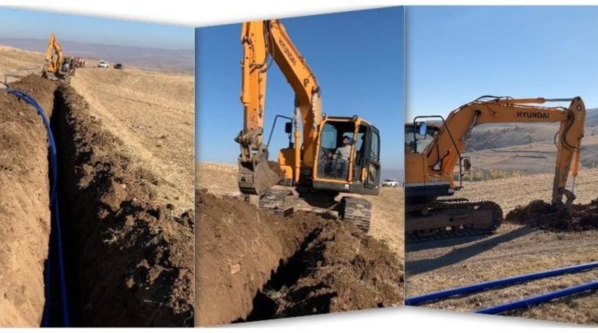 &Ouml;zel İdare, k&ouml;y i&ccedil;me suyu &ccedil;alışmalarını aralıksız s&uuml;rd&uuml;r&uuml;yor