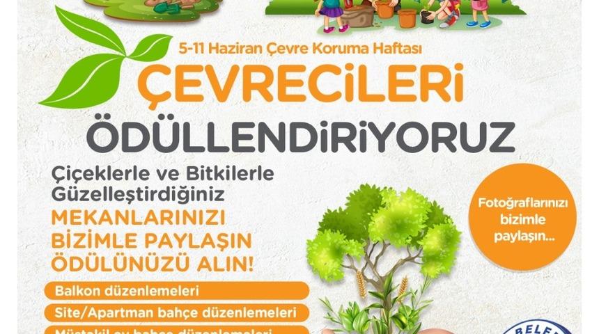 Talas Belediyesi’nden güzel balkon ve bahçe etkinliği