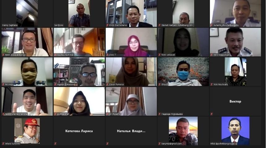 D&Uuml; Dış İlişkiler Ofisi, Rusya ve Endonezya &uuml;niversiteleri ile online toplantıda buluştu