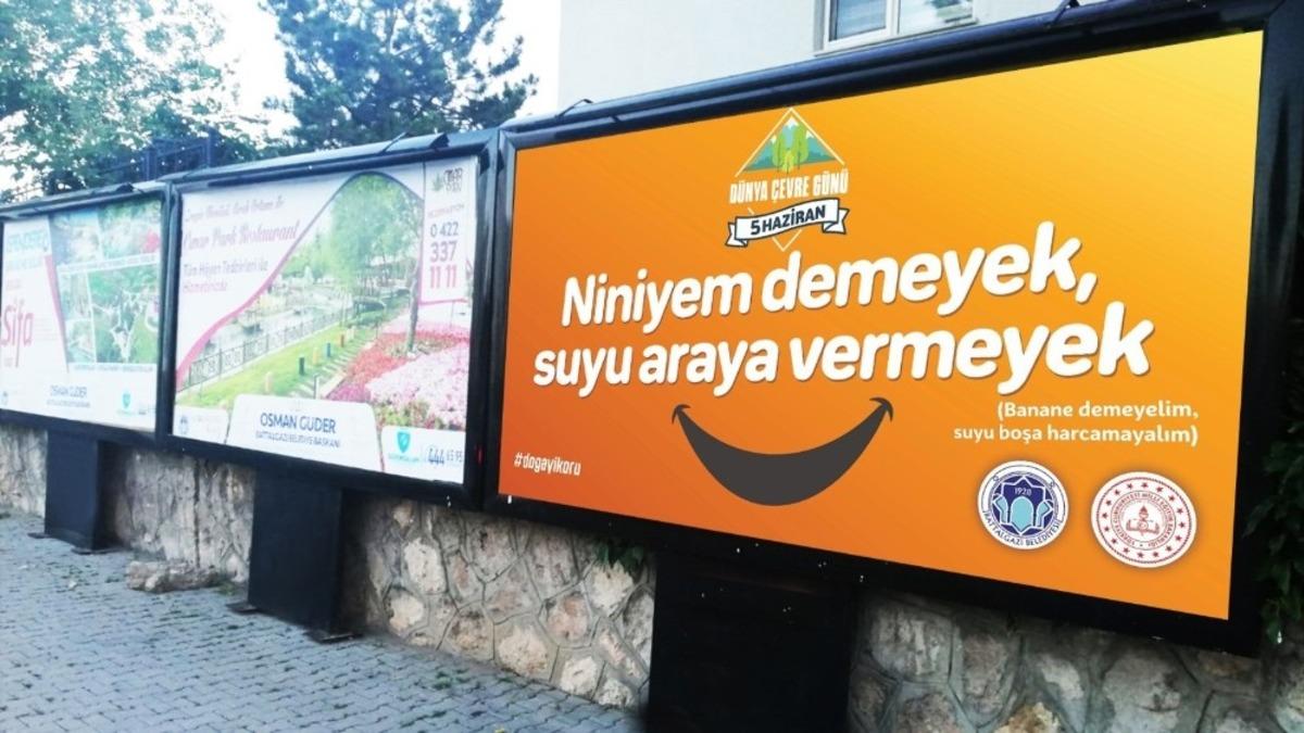 Malatya şivesiyle &ccedil;evre g&uuml;n&uuml; mesajı