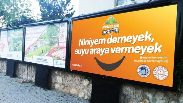 Malatya şivesiyle çevre günü mesajı