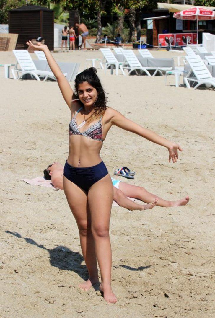 Alanya'da turistler plajlara akın etti!  G4